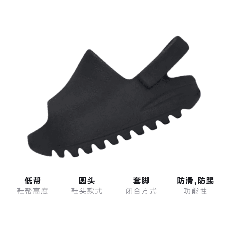 Кроссовки adidas originals Yeezy Slide "Onyx" - изображение 3