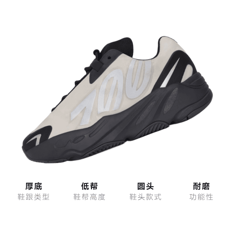 Кроссовки adidas originals Yeezy Boost 700 MNVN - изображение 3