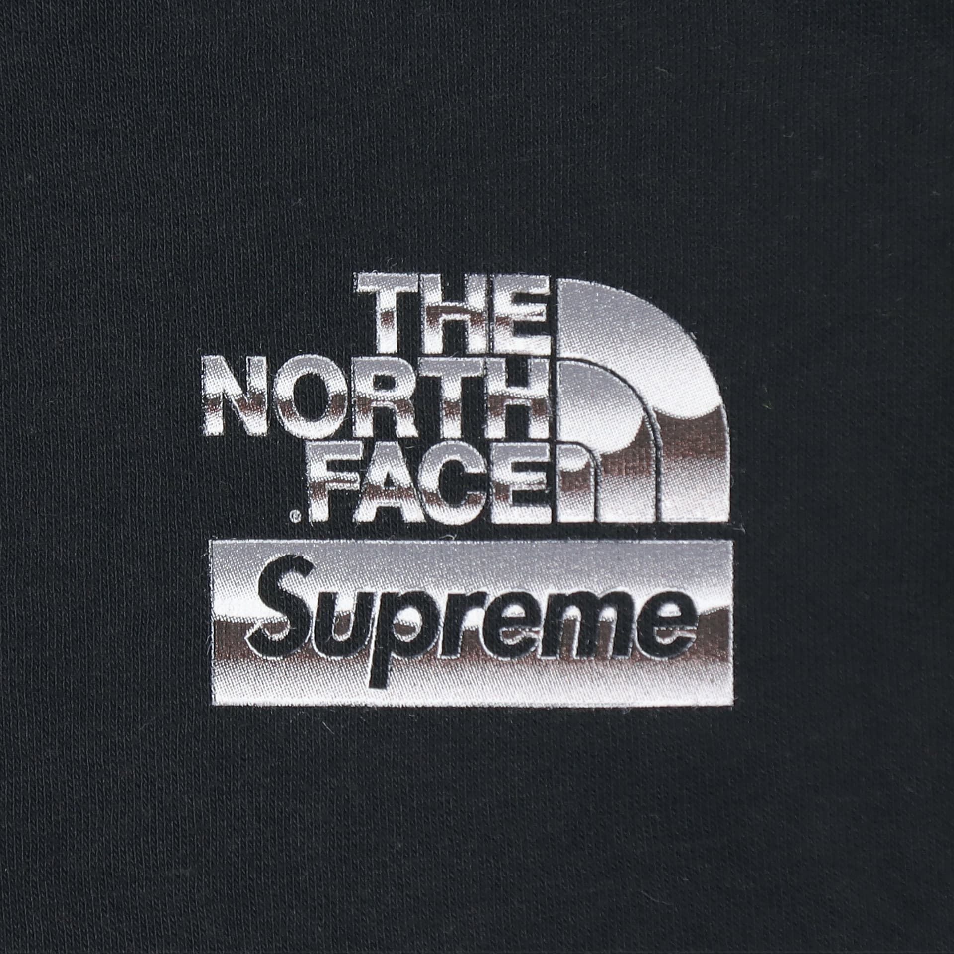 Худи Supreme x The North Face SS18 Hoodie Black - изображение 5