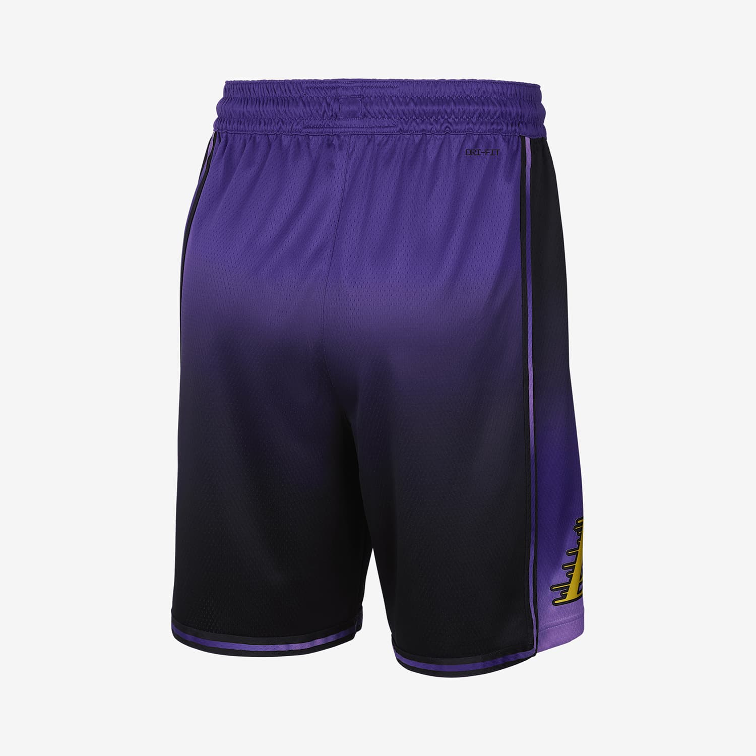Тренировочные штаны Nike x NBA Los Angeles Lakers Basketball Shorts Black - изображение 2