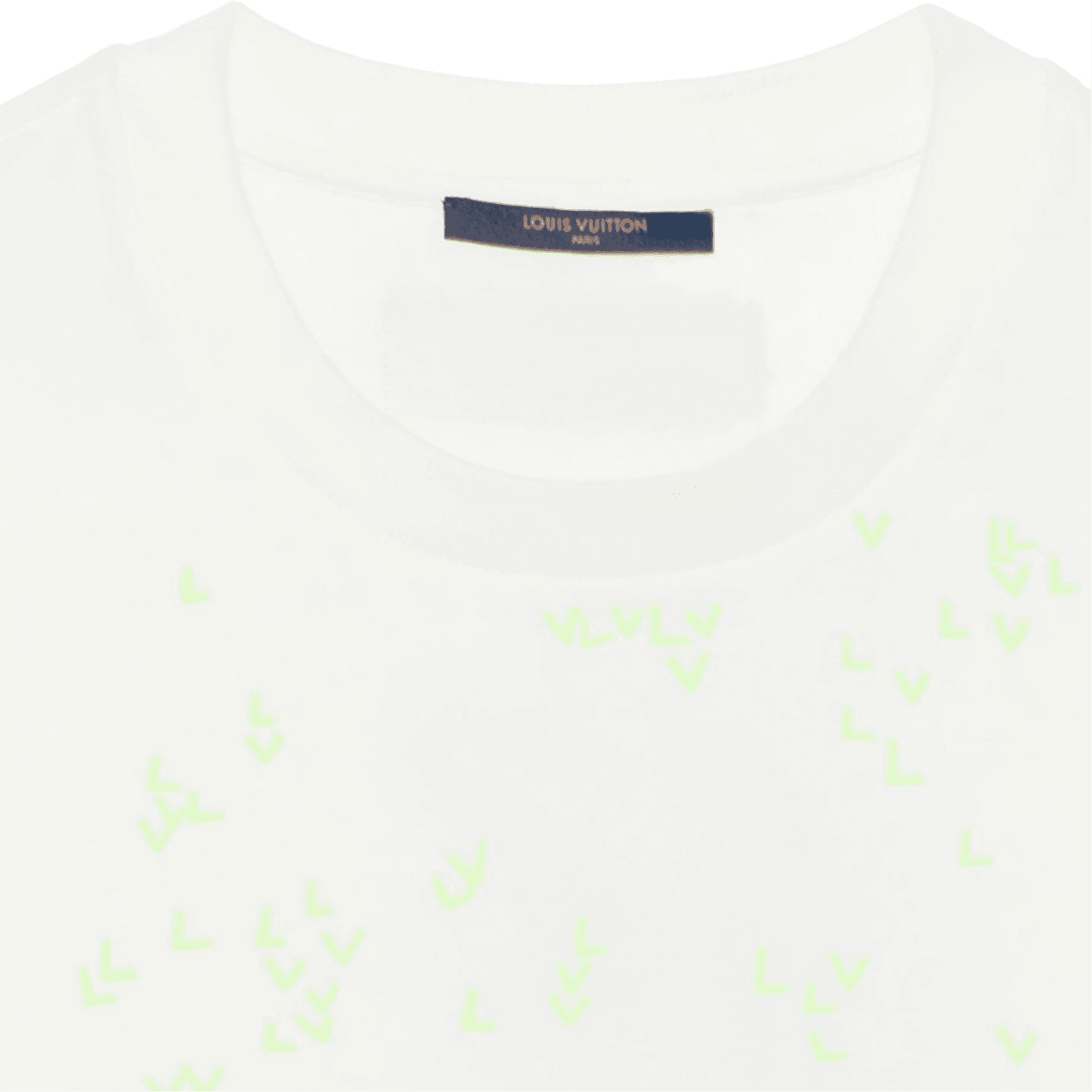 Футболка Louis Vuitton SS22 Spread Logo T-Shirt White - изображение 10