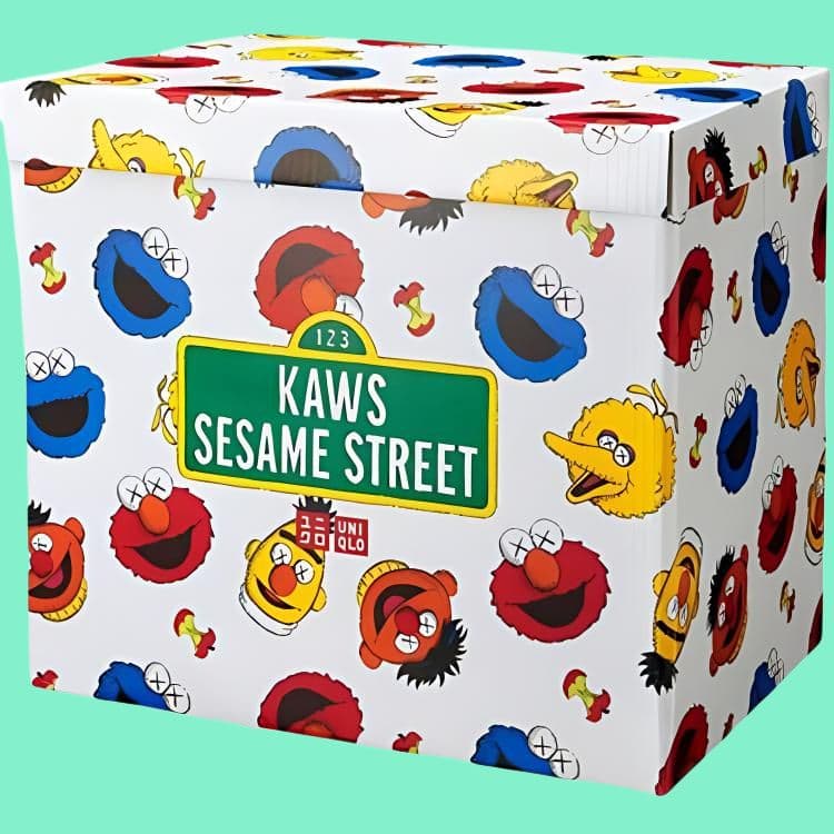 Мягкая игрушка UNIQLO x KAWS Sesame Street Plush - изображение 6