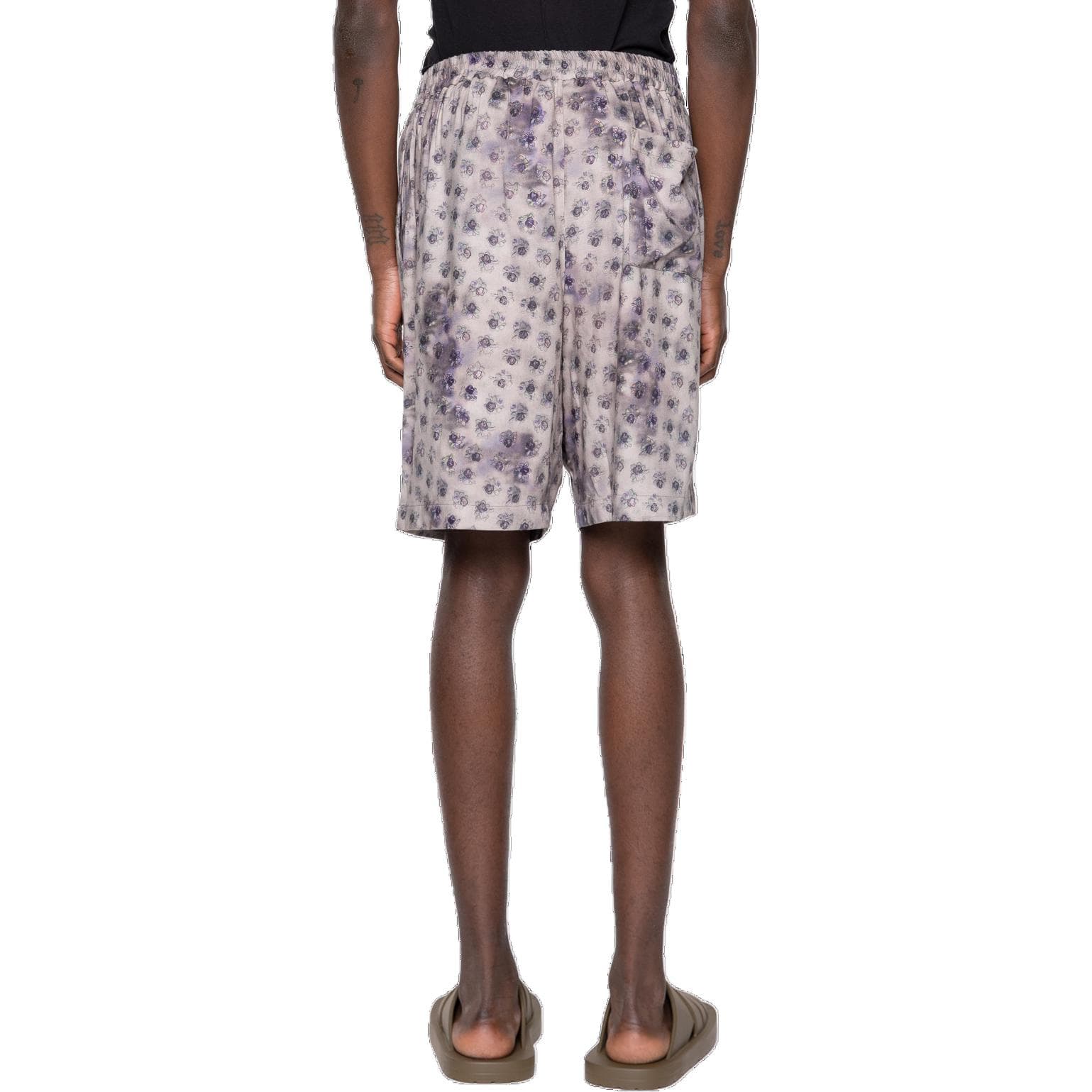 Шорты Acne Studios SS23 Geometric Print Shorts - изображение 5