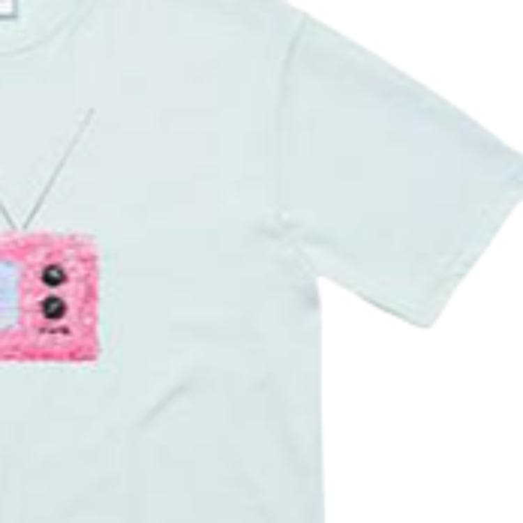 Футболка Supreme SS18 TV Tee Pale Blue T - изображение 3