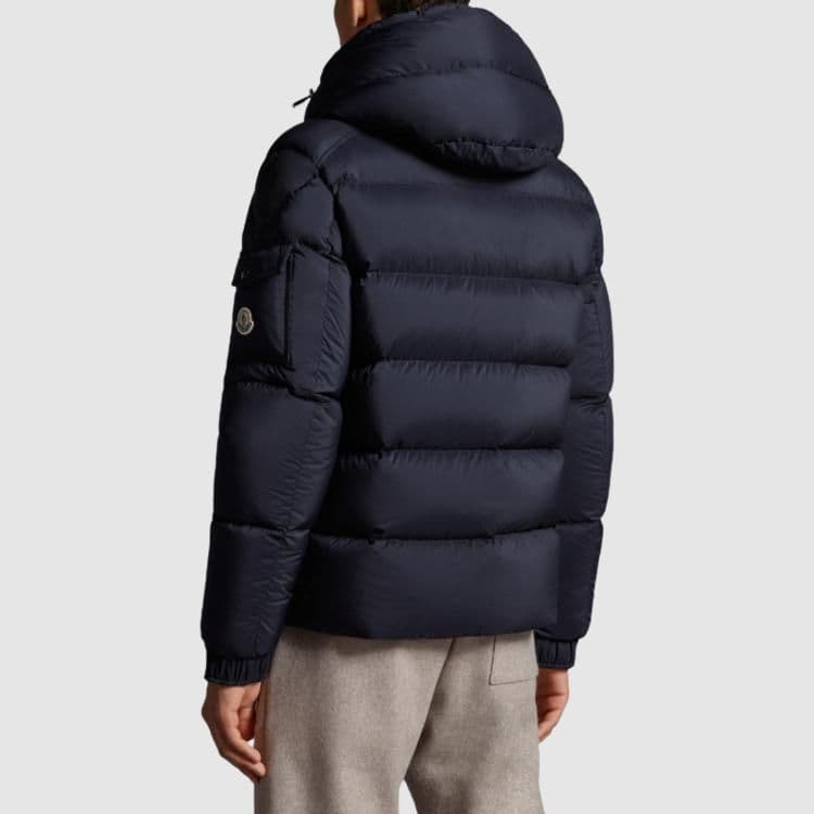Зимняя куртка Moncler Vezere Short Down Jacket Navy - изображение 5
