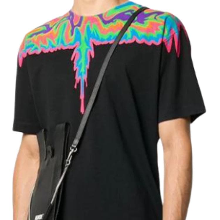 Футболка Marcelo Burlon Wing Print T-Shirt Black - изображение 5