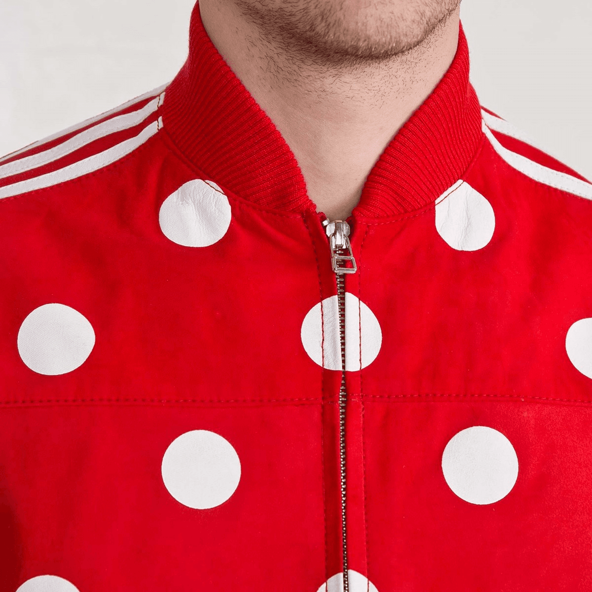 Куртка adidas Pharrell Williams Leather Track Jacket - изображение 4