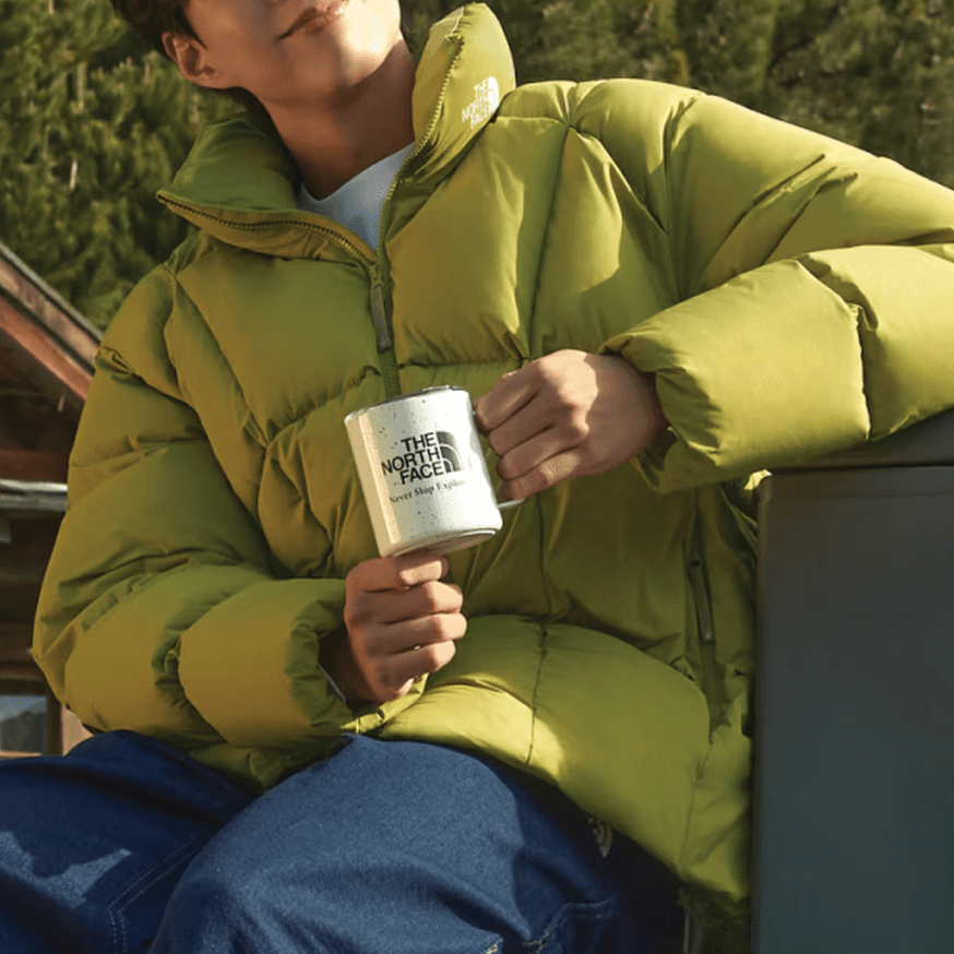 Зимняя куртка THE NORTH FACE OLAN Logo - изображение 4
