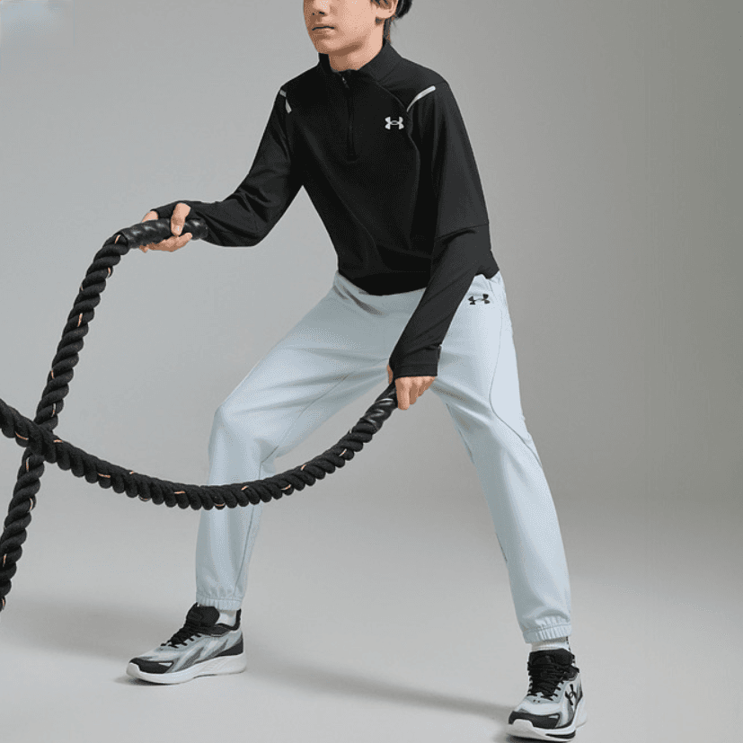 Футболка Under Armour Черные Детские Футболки - изображение 3