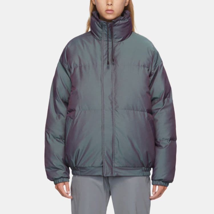 Зимняя куртка пуховик Fear of God Essentials Puffer Jacket Iridescent Multi - изображение 4