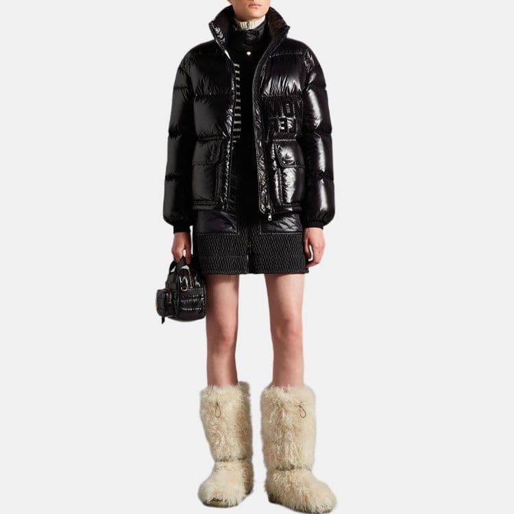 Пуховик Moncler Abbaye Black - изображение 5