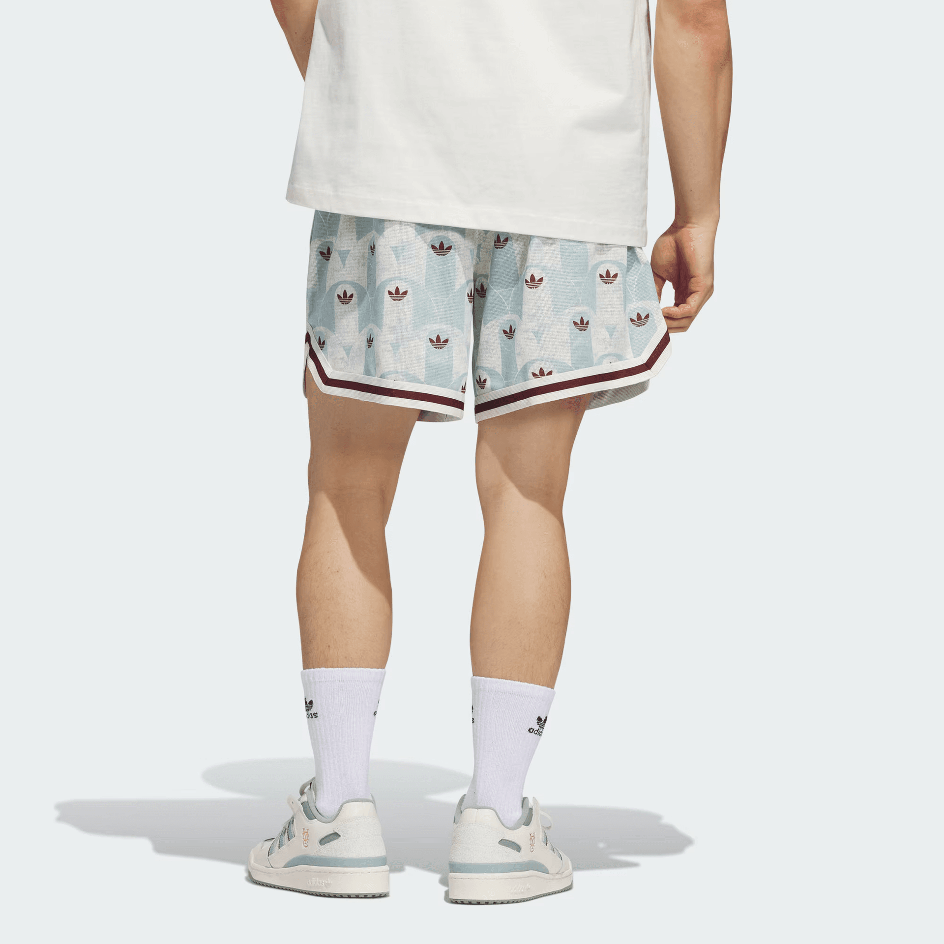Тренировочные штаны adidas originals x HOOP YORK CITY ALLOVER PRINT logo - изображение 3