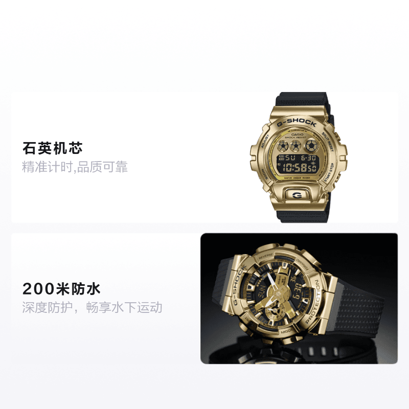 Часы CASIO G-SHOCK 200 50mm GM-6900G-9PR - изображение 2
