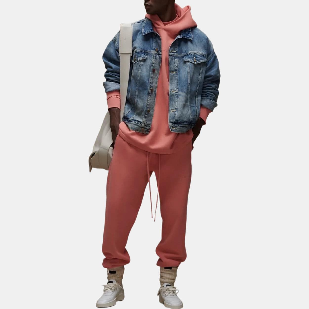 Штаны Fear of God Essentials FW22 Sweatpant Coral - изображение 3