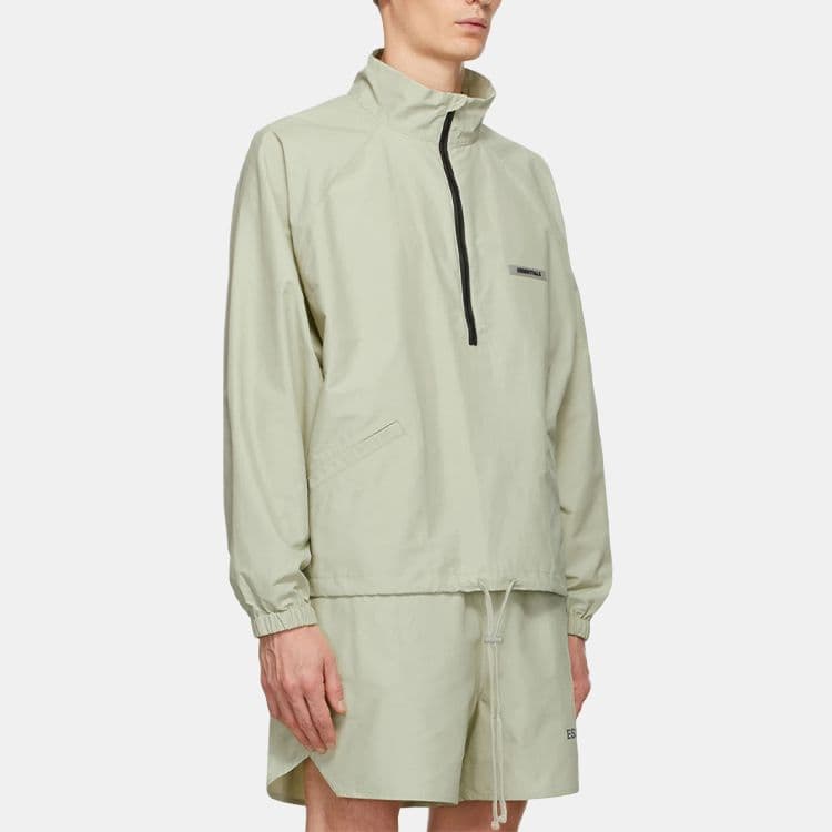 Куртка Fear of God Essentials Half-Zip Track Jacket Sage - изображение 2