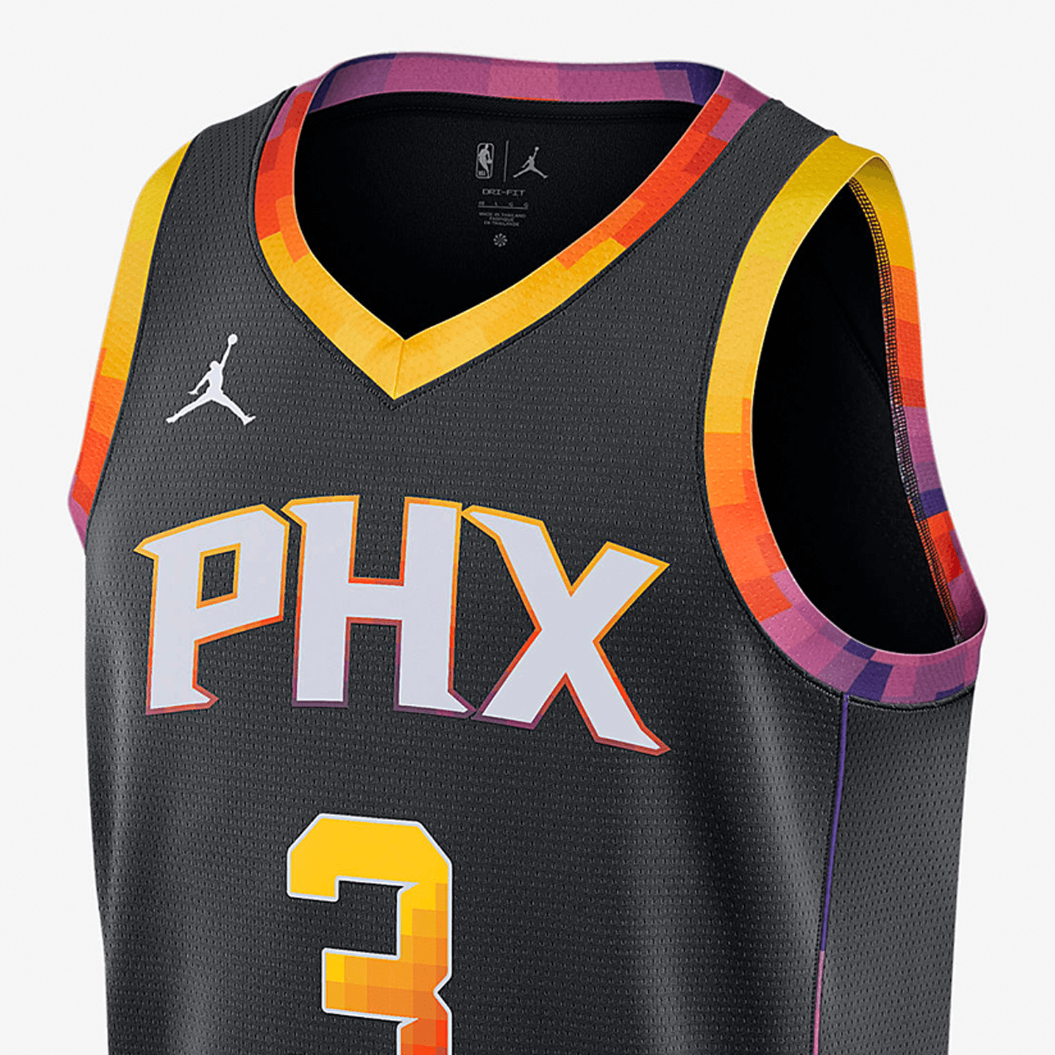 Баскетбольная майка Jordan Phoenix Suns Paul 3 Jersey - изображение 3
