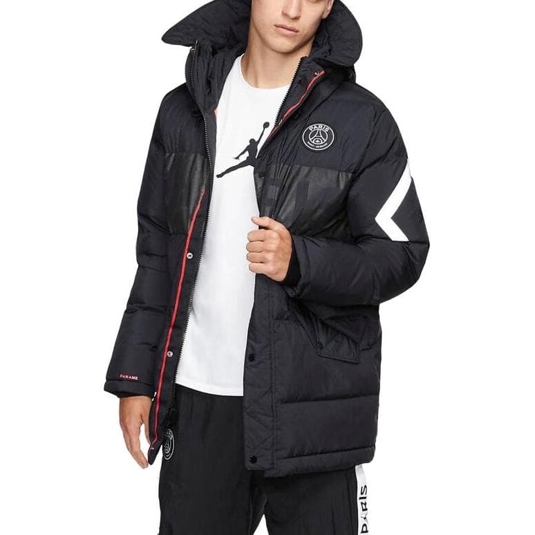 Зимняя куртка Jordan Paris Saint-Germain Down Jacket - изображение 3