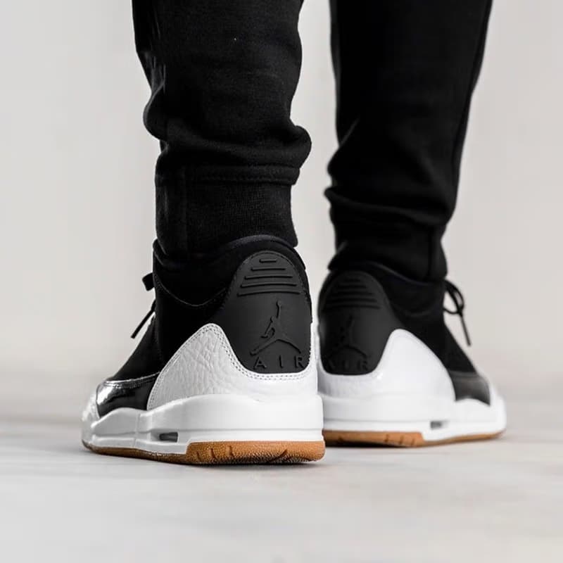 Кроссовки для баскетбола Jordan Air Jordan 3 Retro Black White Gum GS - изображение 5