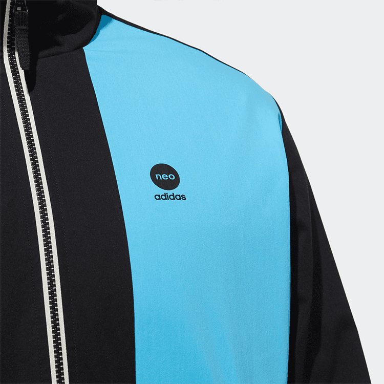 Куртка adidas neo Colorblock Track Jacket Black - изображение 6