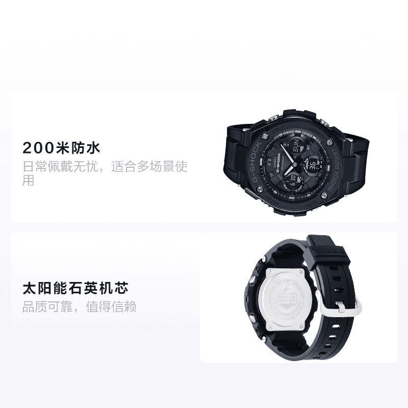 Часы Casio G-Shock GST-S100G-1B - изображение 2