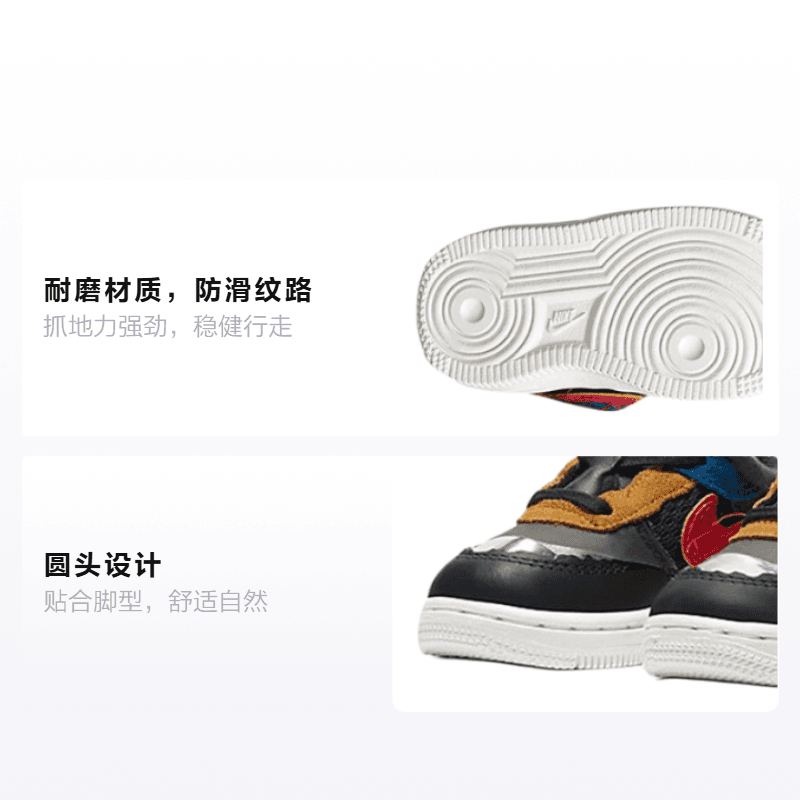 Кроссовки Nike Air Force 1 Low BHM TD - изображение 2