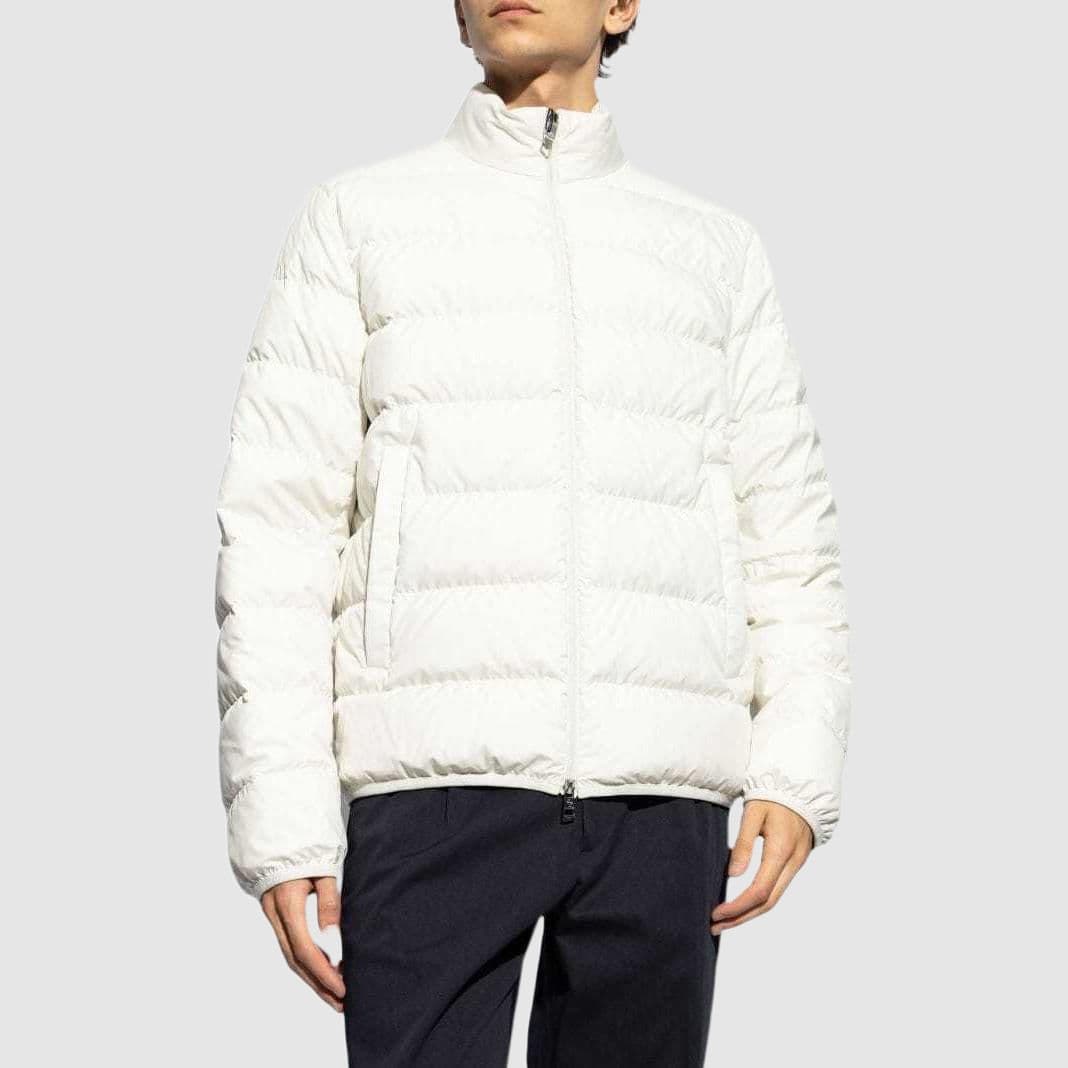 Зимняя куртка Moncler Short Down Jacket White - изображение 3