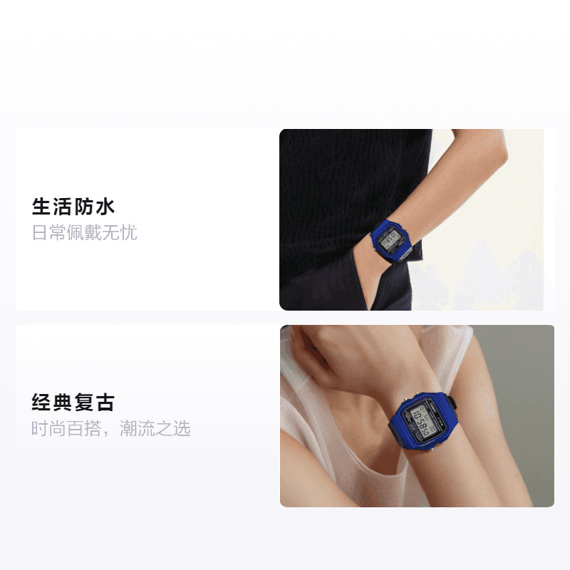 Часы CASIO STANDARD YOUYH F-91WM-2A - изображение 2