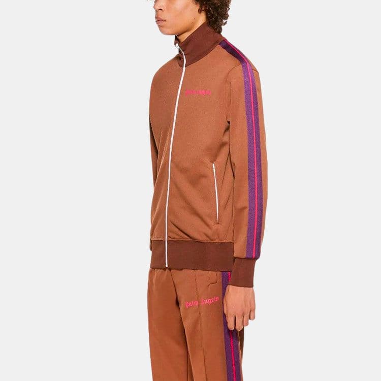 Куртка Palm Angels SS21 College Jacket Brown - изображение 3