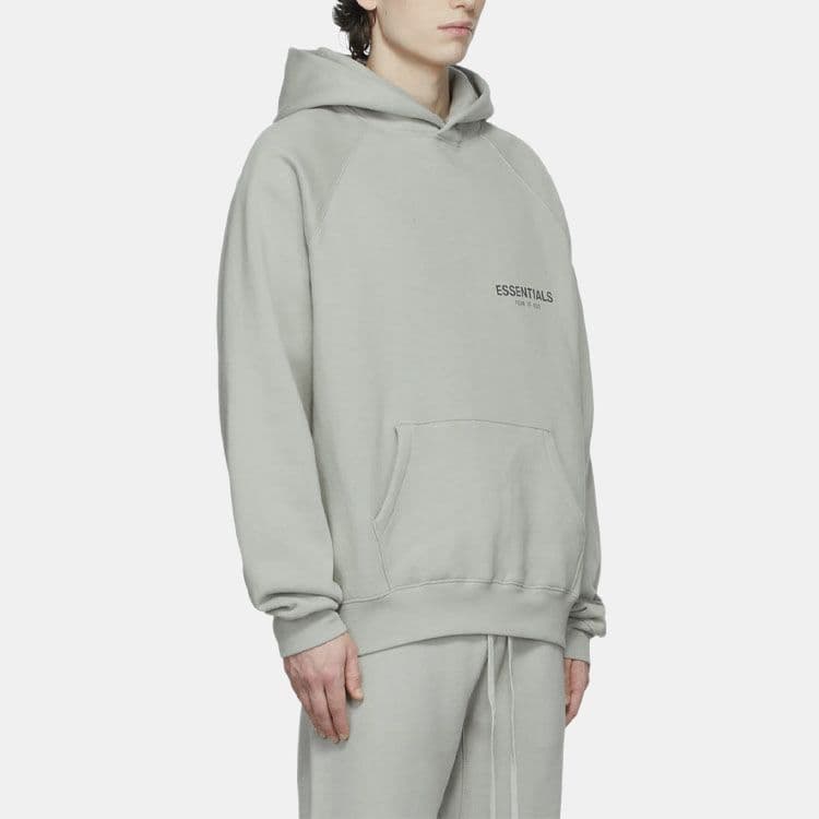 Худи Fear of God Essentials Pullover Hoodie Green Concrete - изображение 5