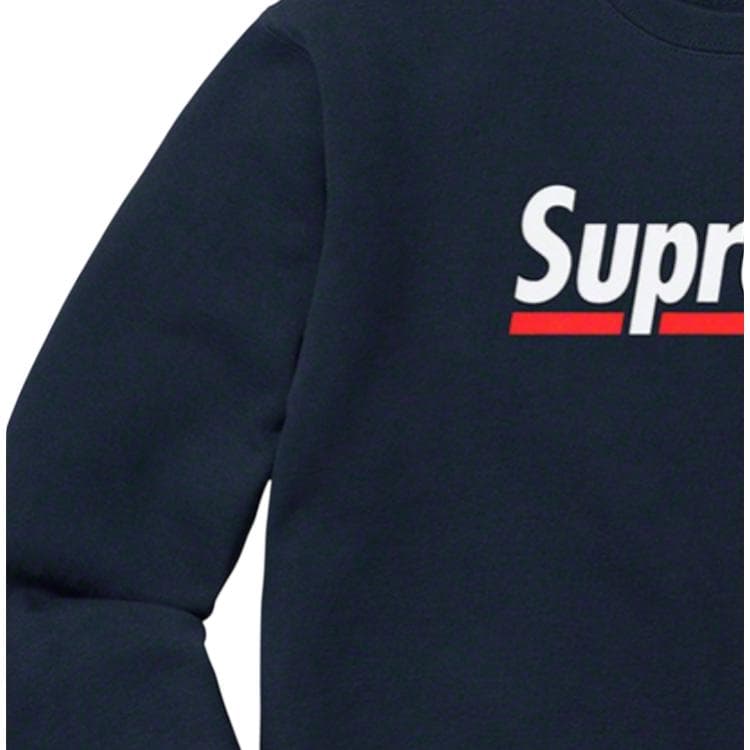 Худи Supreme Underline Crewneck Navy - изображение 2