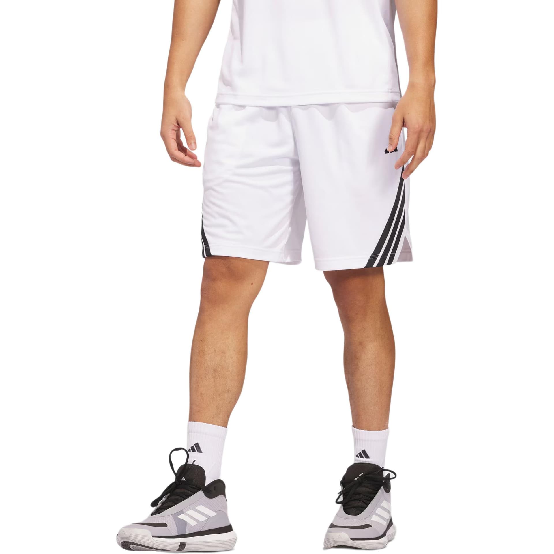 Тренировочные штаны adidas BASKETBALL SS25 LEGENDS SHORTS - изображение 2