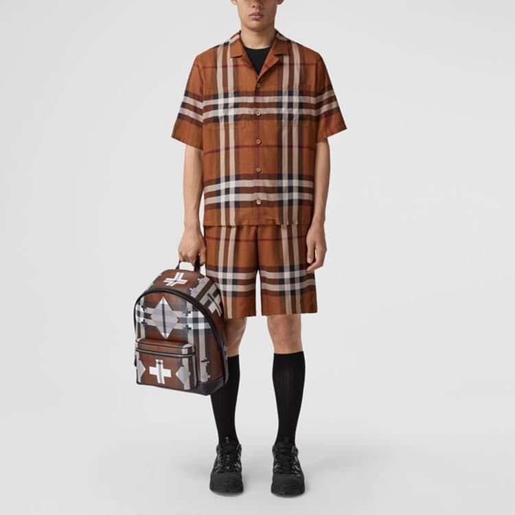 Шорты Burberry FW22 Brown Shorts - изображение 2