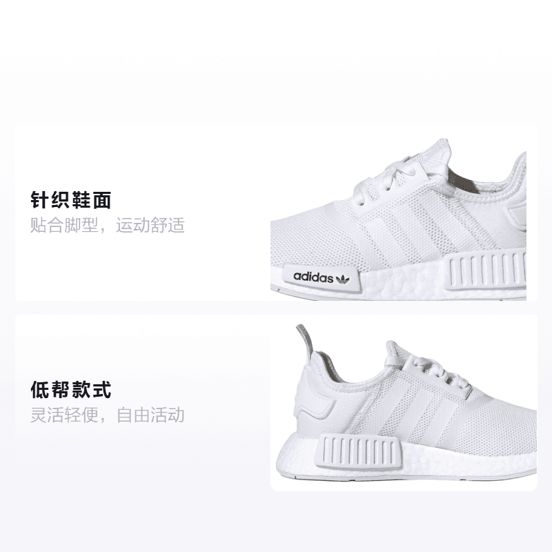 Кроссовки adidas originals NMD_R1 J - изображение 2