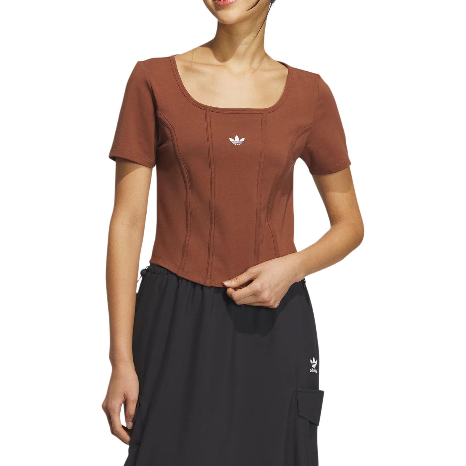 Футболка adidas originals Corset Tee Logo T - изображение 2