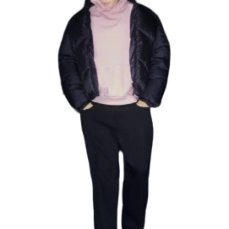 Зимняя куртка пуховик ZARA Long Sleeve Cotton Jacket - изображение 5