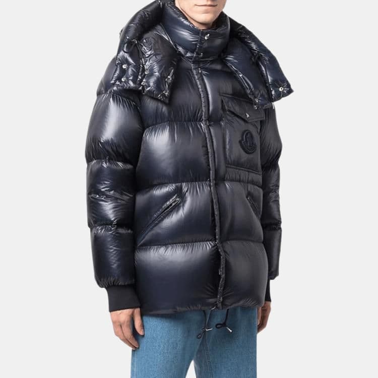 Зимняя куртка Moncler Lamentin Navy - изображение 4