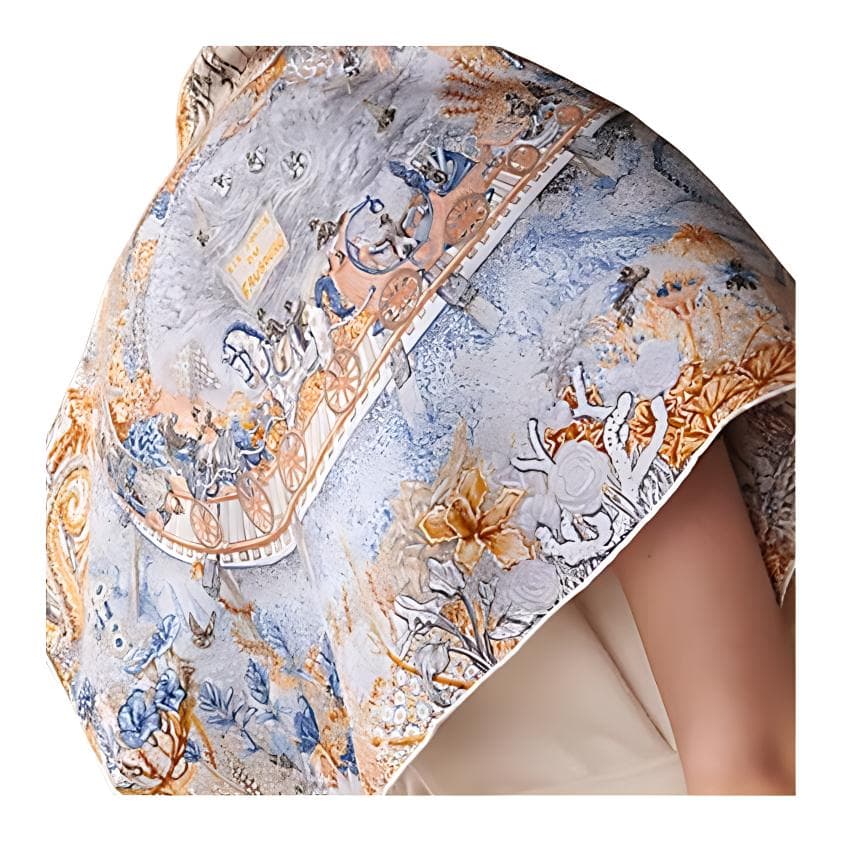 Платок Hermes Silk Scarf - изображение 3
