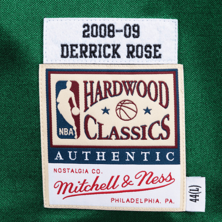 Баскетбольная майка Mitchell & Ness NBA Bulls Rose 1 Green - изображение 3
