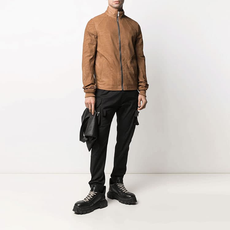 Штаны Rick Owens RO High Waist Cargo Pants Black - изображение 3