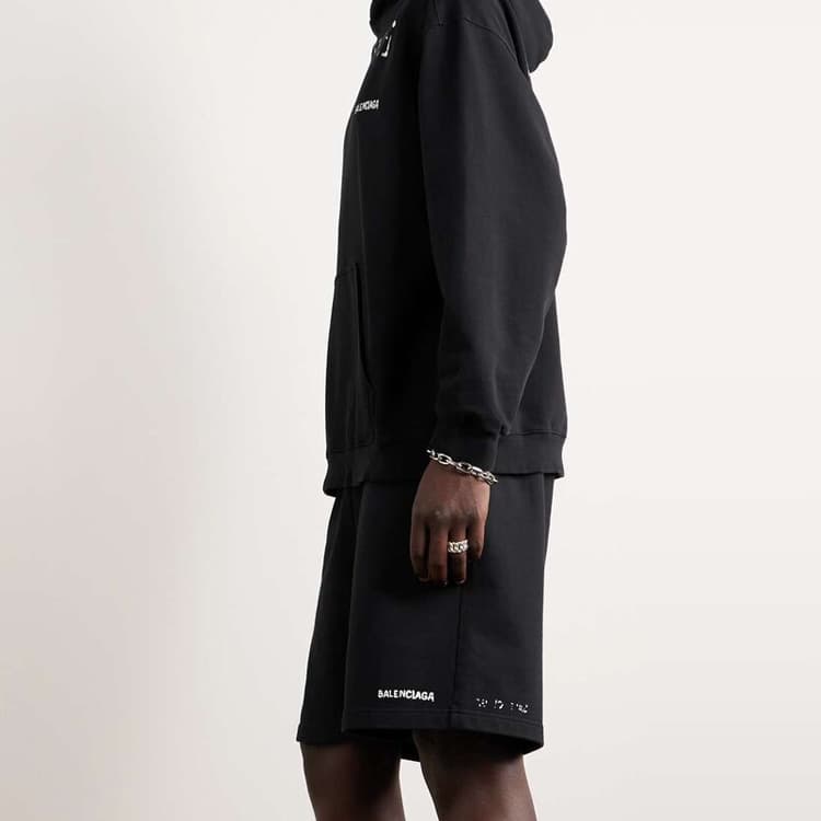 Шорты Balenciaga FW23 Logo Print Shorts - изображение 10