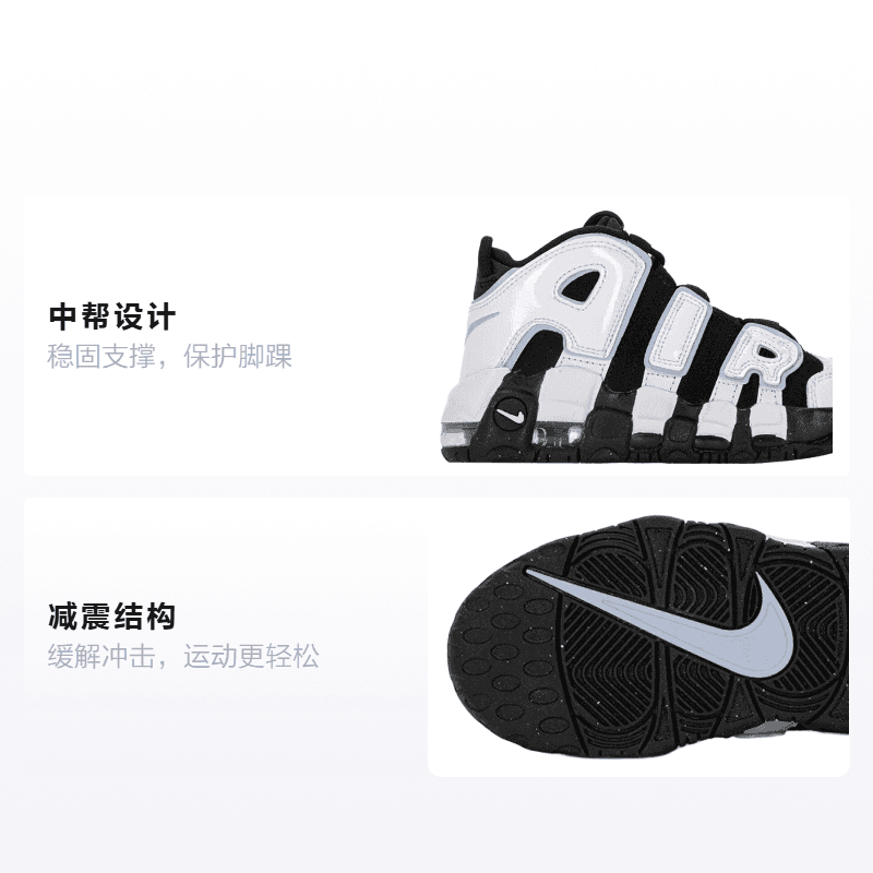 Кроссовки для баскетбола Nike Air More Uptempo - изображение 2