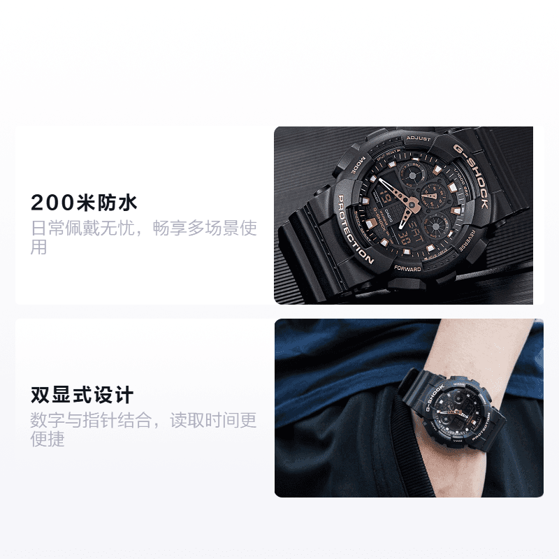 Часы G-SHOCK YOUTH GA-100GBX-1A4PR - изображение 2