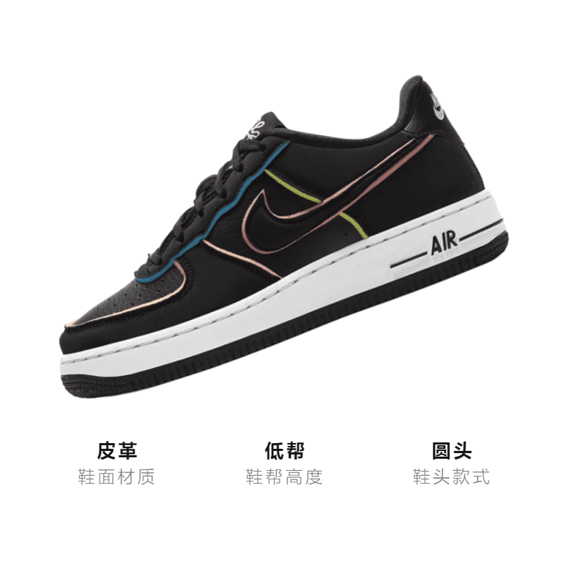 Кроссовки Nike Air Force 1 Low LV8 GS - изображение 3