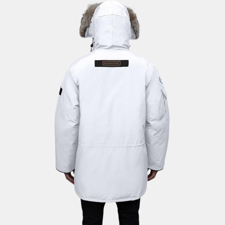Зимняя куртка Canada Goose Expedition PBI White - изображение 3
