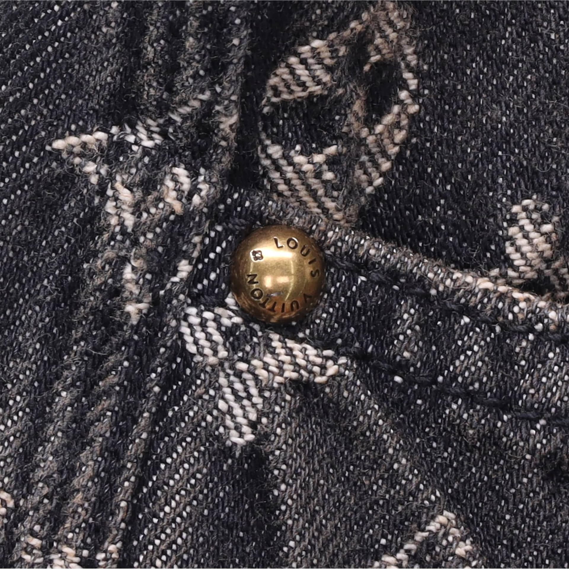 Штаны Louis Vuitton FW22 Logo Jeans - изображение 9