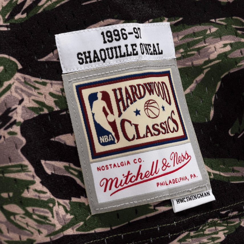 Баскетбольная майка Mitchell Ness NBA SW 1996-97 34 - изображение 4