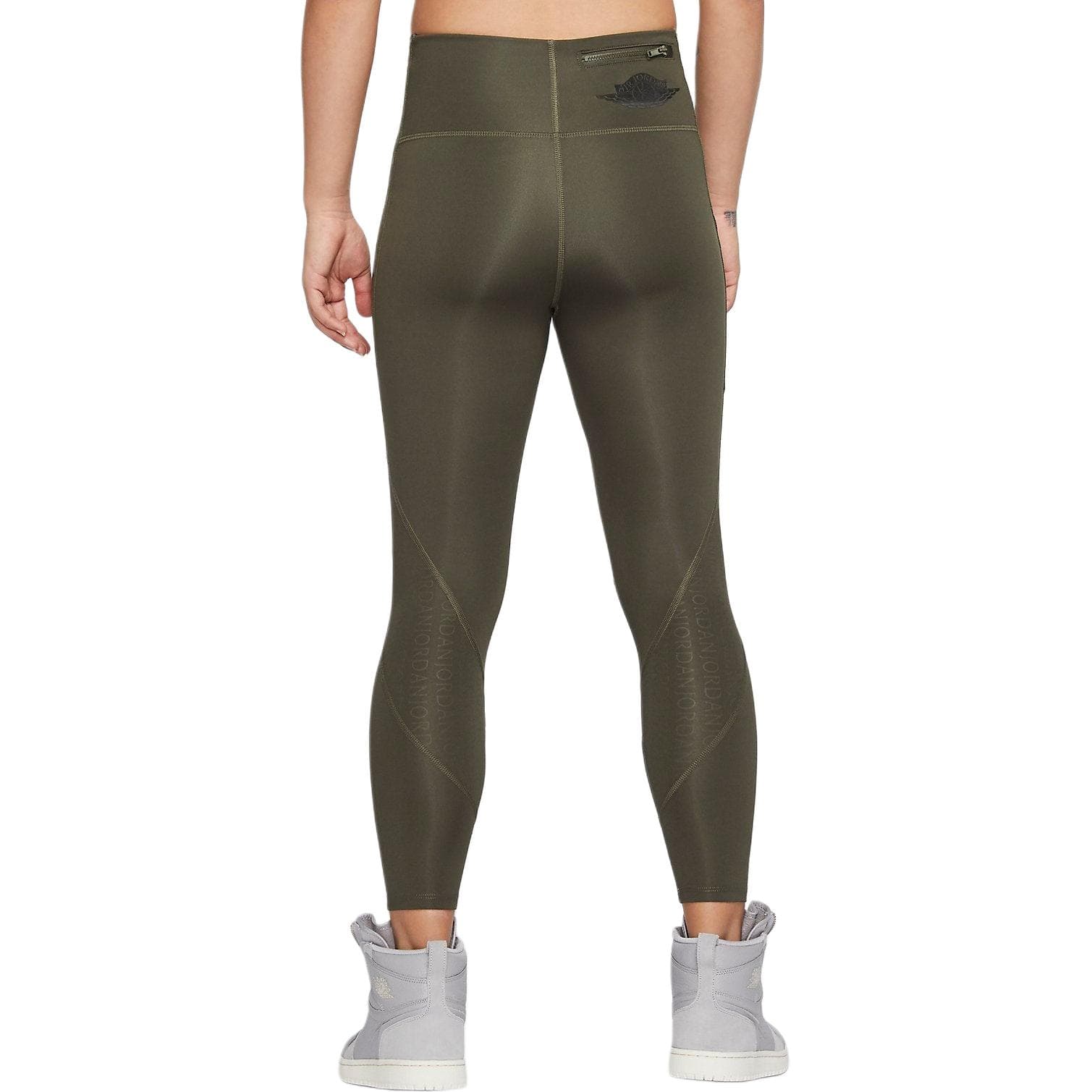 Штаны Jordan Yoga Shark Leggings Olive Green - изображение 3
