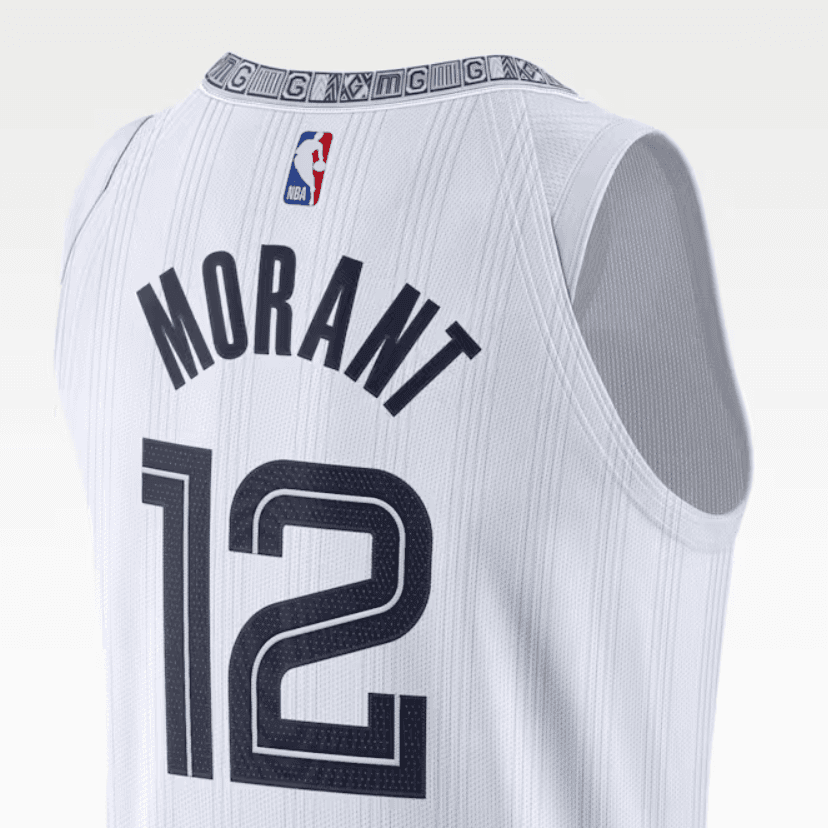 Баскетбольная майка Nike Dri-FIT ADV FW25 Ja Morant Memphis Grizzlies City Edition NBA 2025-26 - изображение 4