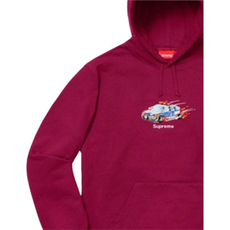 Кофта Supreme Cop Car Hooded Sweatshirt - изображение 3