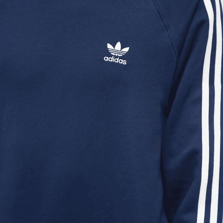 Худи Adidas Originals ADICOLOR CLASSICS 3-STRIPES Толстовка Мужской Полуночный индиго - изображение 5